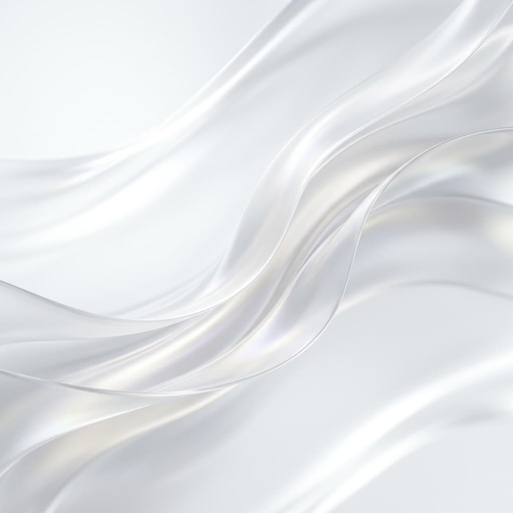 Silver Leaf Light Background